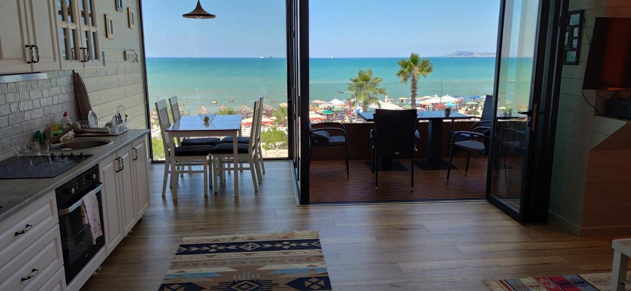 Luxury Beach Apartment In Qerret Golem  Eksteriør billede